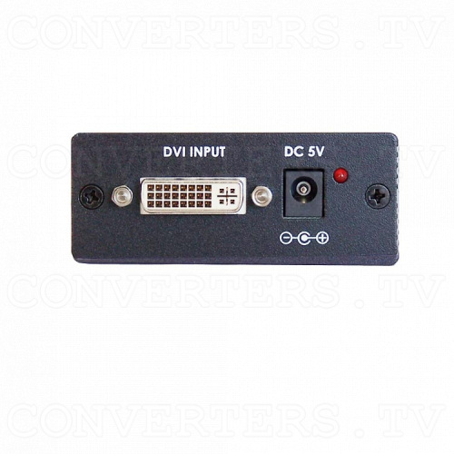 DVI to VGA Scaler Box Front Connections