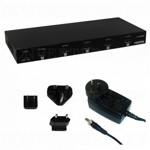 HDMI 1 In 8 Out Splitter Full Kit