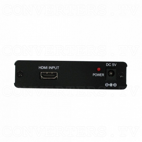 HDMI Repeater-Extender 1 input - 1 output Back View