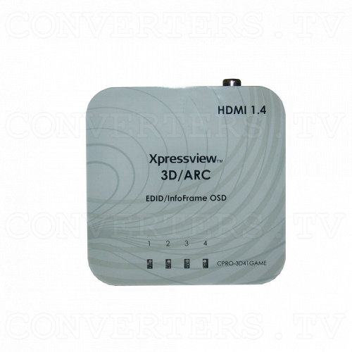 HDMI v1.4 4 In 1 Out Switch Top View