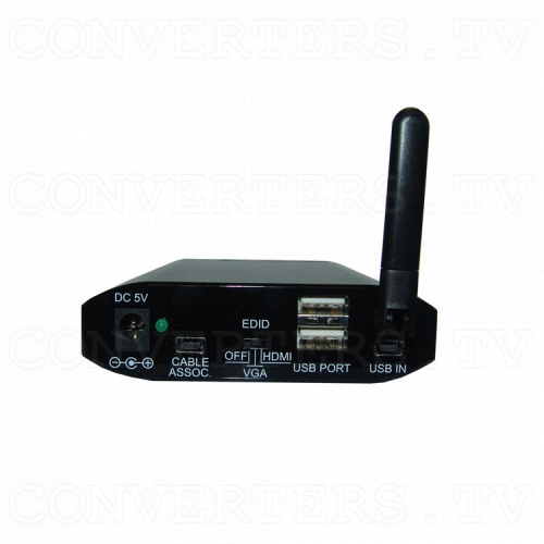 USB Wireless Transmitter and Receiver to HDMI - Receiver - Back View