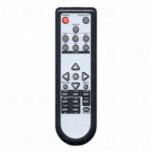 Video to 3G SDI and HDMI Scaler Box Remote