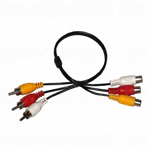 Video And Stereo AV cable (Male to Female)