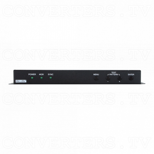 1 In 2 Out UHD 4K2K Splitter Scaler Front View