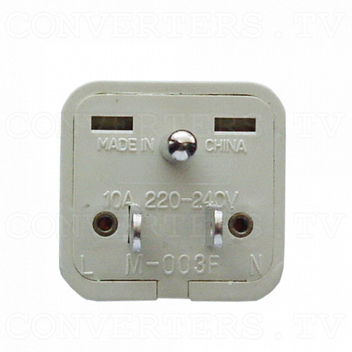 Universal Travel Power Plug Adapter USA-Canada-Japan Model Front View