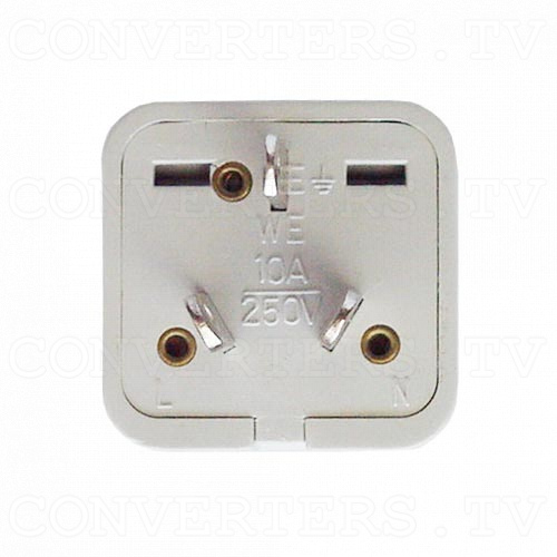 250V 10A Universal Travel Power Plug Adapter Australia Model Front View