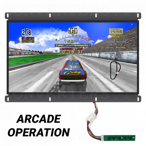 32 inch Arcooda LCD Arcade Monitor - Arcade Operation