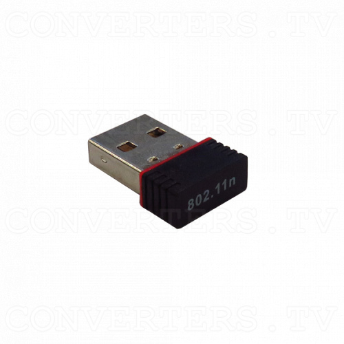 802.11n USB Wifi Dongle (100m Indoors by 300m Outdoors) - Angle Back View