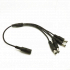 DC 1 in 4 Power Cable