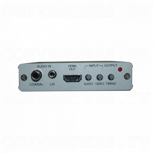 DVI PC/HD to HDMI 720p/1080p Scaling Converter Front View