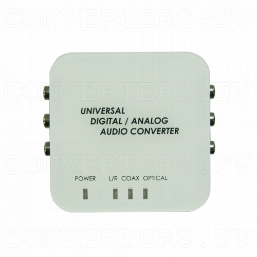 Digital to Analog Two Way Audio Converter Top View