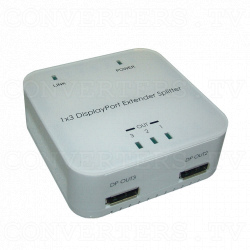 DisplayPort Extender Splitter 1 In 3 Out