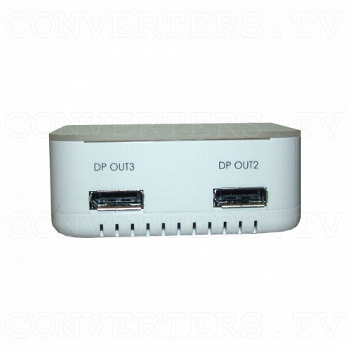 DisplayPort Extender Splitter 1 In 3 Out Front View