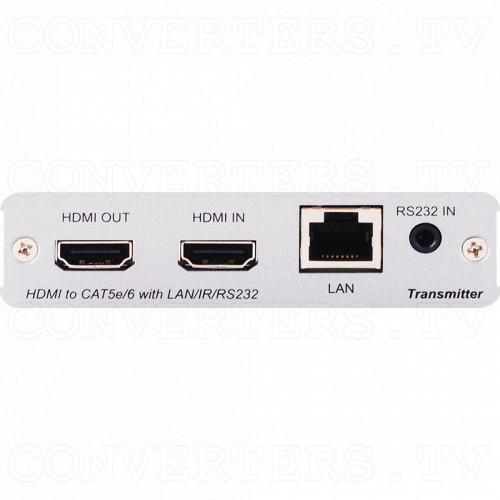 HDBaseT 1x2 HDMI over CAT5e/6/7 Transmitter-Splitter Front View