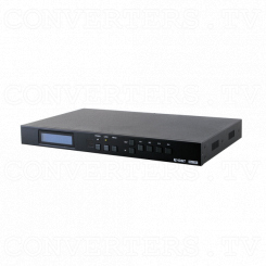 HDBaseT 4x4 UHD HDMI over CAT5e/6/7 Matrix with LAN Serving