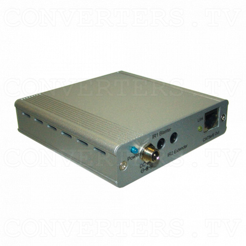 HDBaseT HDMI/IR/RS-232/PoE to CAT5e/6/7 Transmitter Angle View