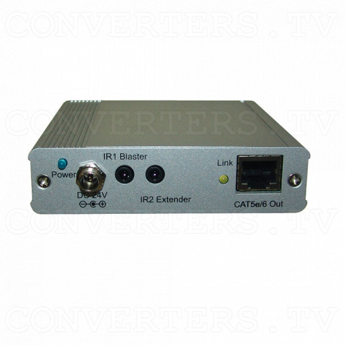HDBaseT HDMI/IR/RS-232/PoE to CAT5e/6/7 Transmitter Back View