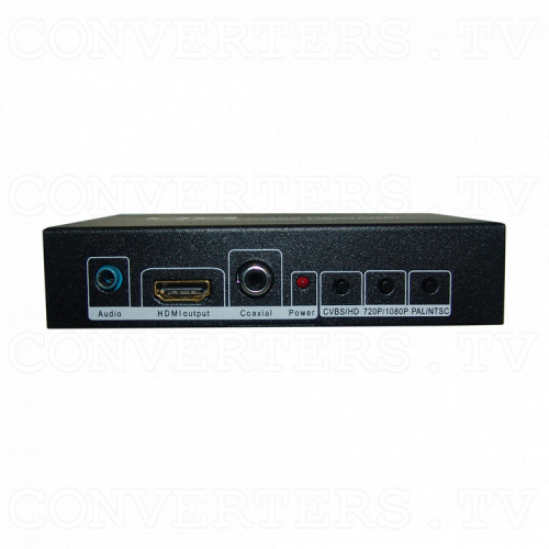 HDCVT - Video / HDMI to HDMI HD Scaler and Format Converter Front View