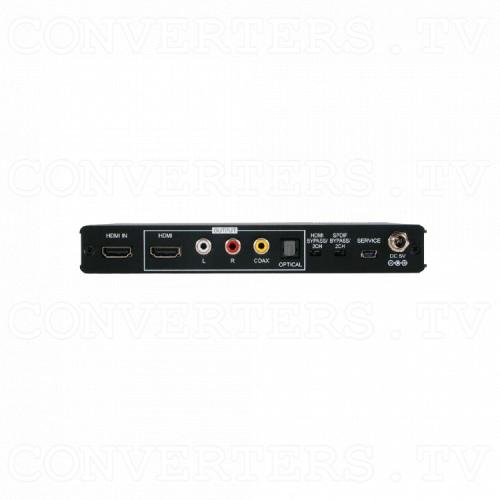 HDMI Audio with Dolby Digital & DTS 2.0+Digital Out Decoder Back View