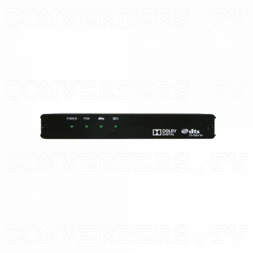 HDMI Audio with Dolby Digital & DTS 2.0+Digital Out Decoder Front View