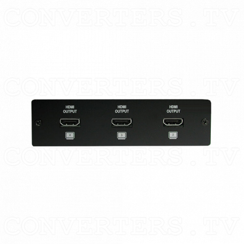 HDMI Splitter 1 In 4 Out Back View