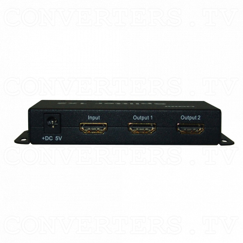 HDMI Splitter 1 in 2 out Back View