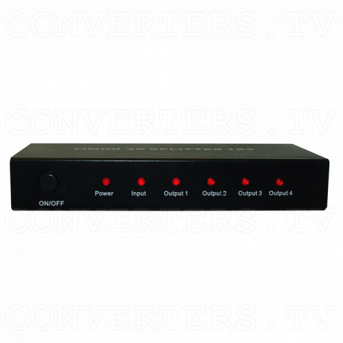 HDMI Splitter 1 in 4 out Front View