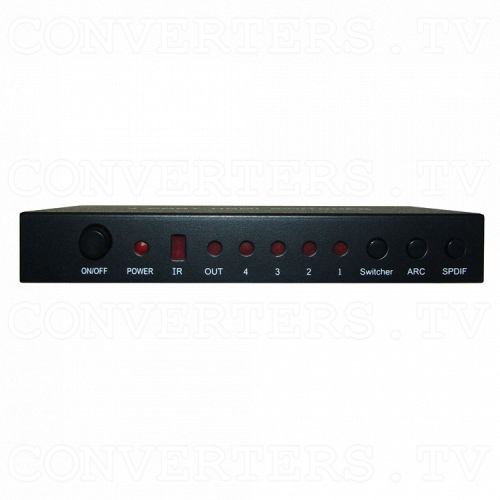 HDMI Switch 4 in 1 out Front View