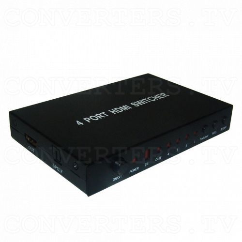 HDMI Switch 4 in 1 out Full View