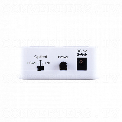 HDMI UHD 4k2k Audio Inserter - Back View