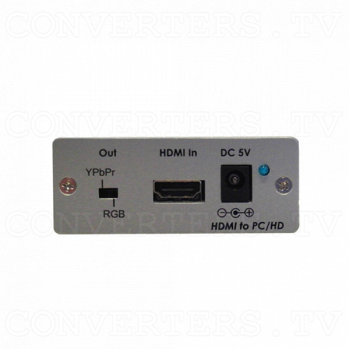 HDMI to PC/Component Converter with Audio Box Front View
