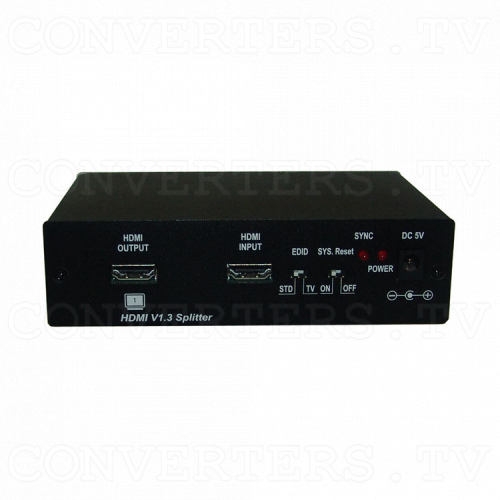 HDMI v1.3 1 In 4 Out with Multi-Channel Splitter Front View