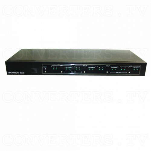 HDMI v1.3 2 In 4 Out Matrix Selector Front View