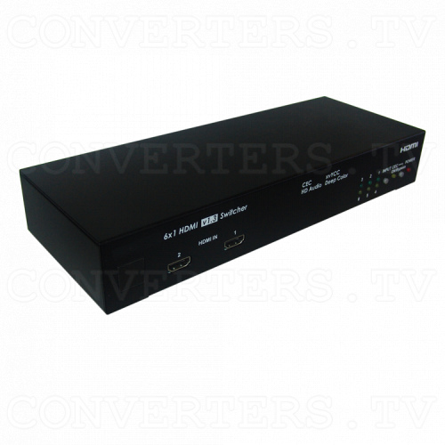 HDMI v1.3 6 In 1 Out Switcher with CEC Full View