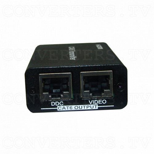 HDMI v1.3 to Twin CAT6 Transmitter Back View