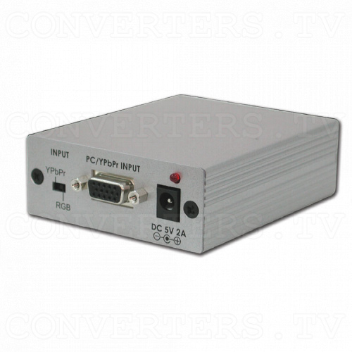 PC/HD With Audio to HDMI Format Converter Full View