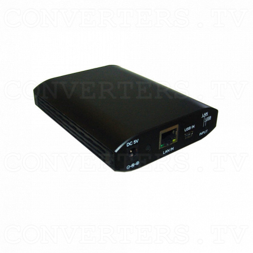 USB Over Ethernet Four Port Extender USB Hub - CETH-4USB Full View