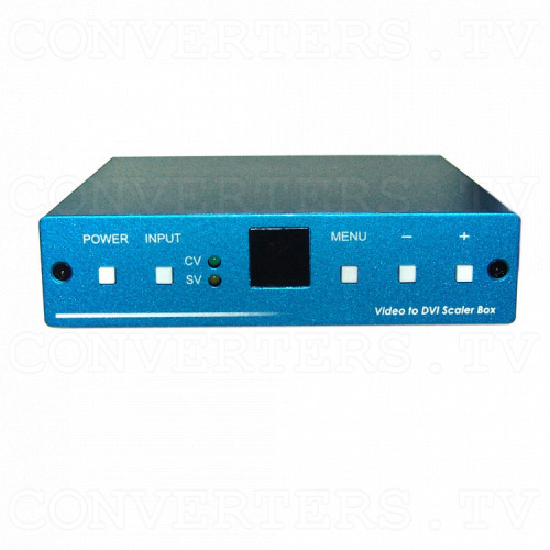 Video to DVI 1080p Scaler Box Front View