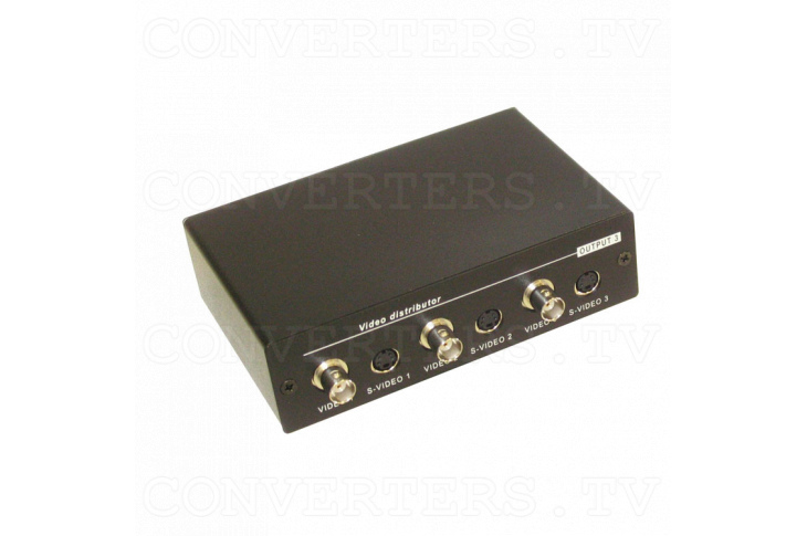 Video CV-SV Distributor 1 input : 3output (w/Audio)